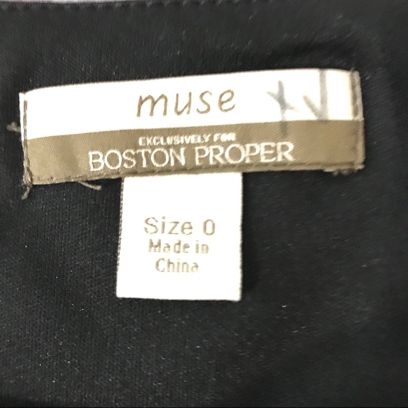 Muse Boston Proper Purple Dress size 0 - Picture 5 of 6